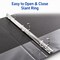 Avery Durable View 3 Ring Binders, 1 Inch Slant Rings, 250-Sheet Capacity, DuraHinge, 1.4 Inch Wide Spine, Customizable Clear Covers and Spine, Assorted Pastel Colors (6-Pack of 05632)